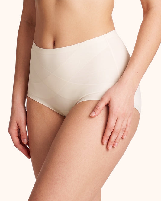 Seamless High-Waist Tummy Control Full Coverage Panties