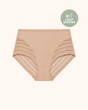 Invisible Stripe Lace Tummy Control Underwear