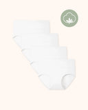 Women's Plus Size Cotton High Waisted Briefs 4-Pack