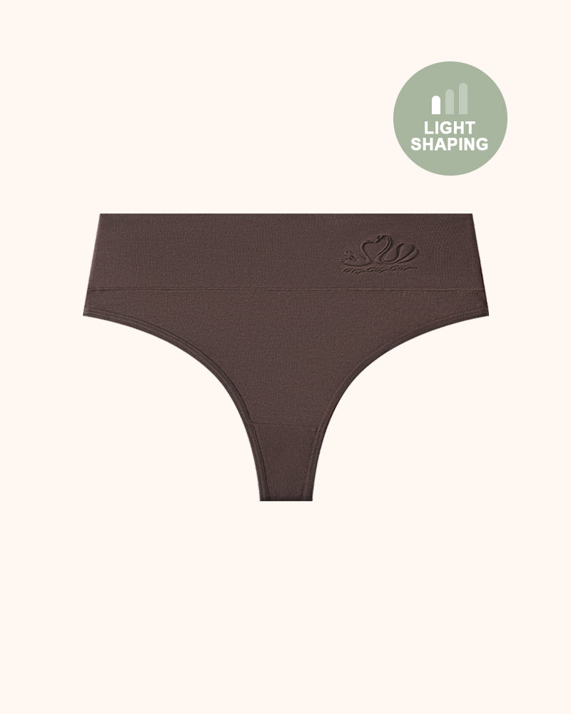 Women's High Waist Tummy Control Seamless Thongs