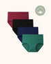 Dark Red+Black+Dark Blue+Dark Green
