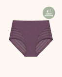 Invisible Stripe Lace Tummy Control Underwear