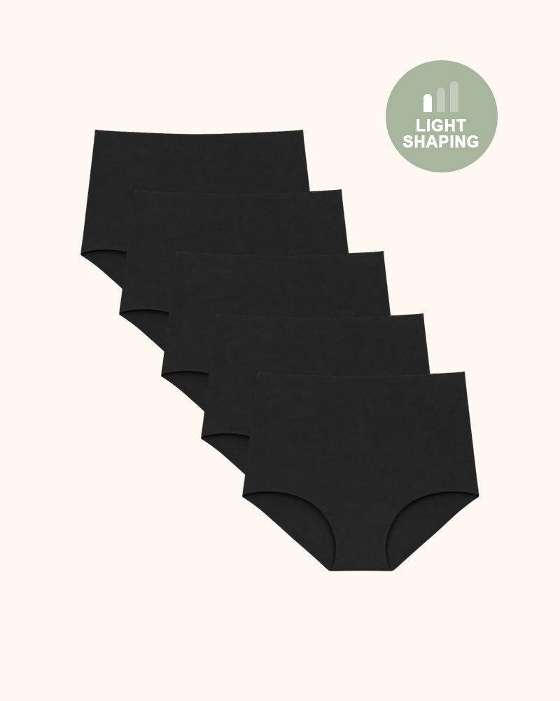 Women No Show High Waist Underwear