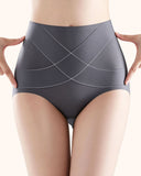 Seamless Ice-Silk High-Waist Tummy Control Panties
