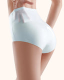 Seamless Ice-Silk High-Waist Tummy Control Panties