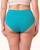 Women's Plus Size Cotton High Waisted Briefs 4-Pack