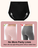 Seamless High Waist No Show Silky Briefs 5-Pack