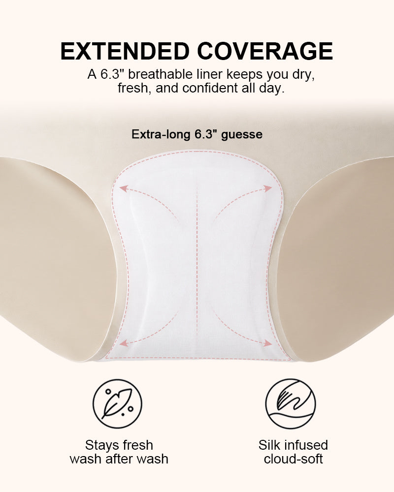 Seamless High-Waist Tummy Control Full Coverage Panties