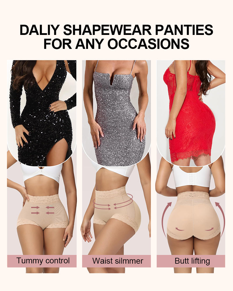 Comfy Lace Tummy Control Butt Lifter Shaper Shorts