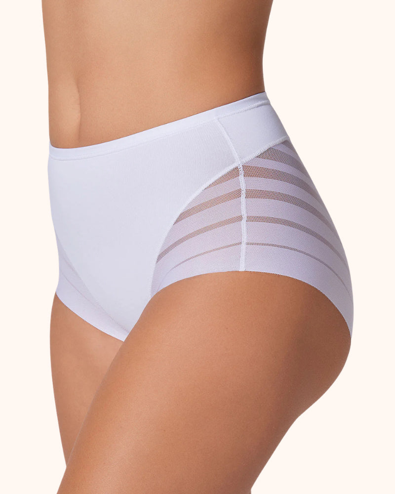 Invisible Stripe Lace Tummy Control Underwear