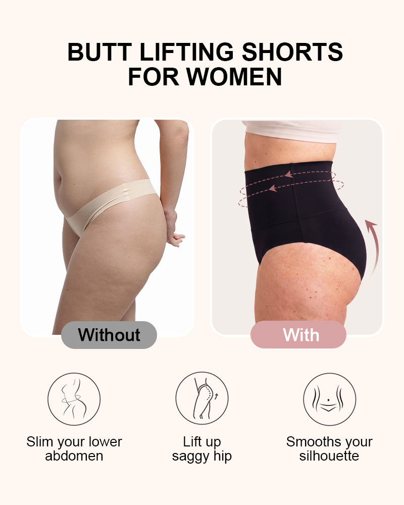 3-Pack High Waisted Tummy Control Briefs