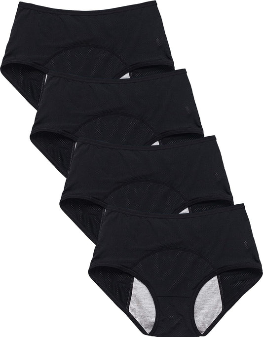 High Waisted Menstrual Leak Proof Underwear