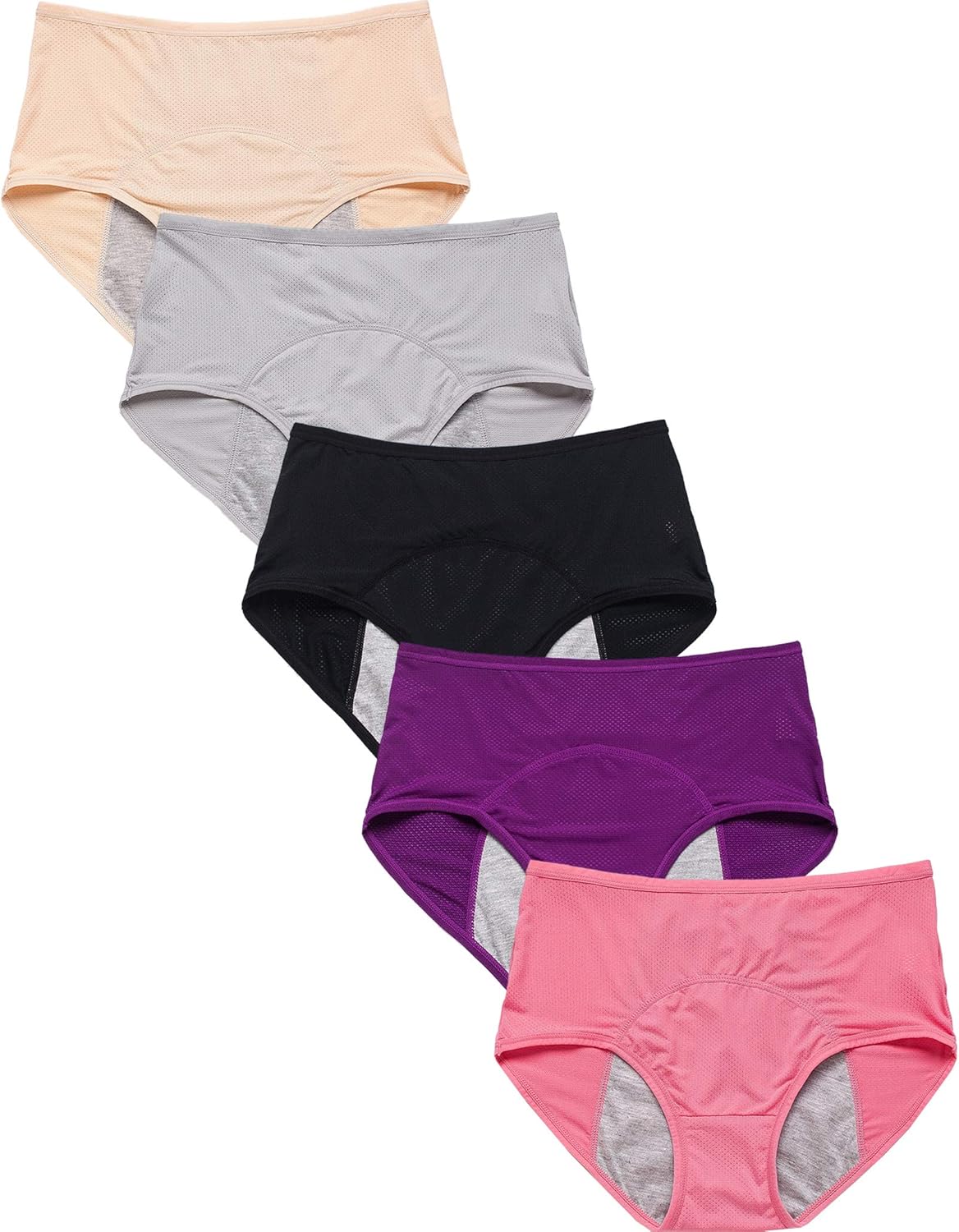High Waisted Menstrual Leak Proof Underwear