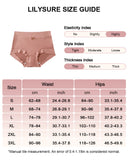 High-Waisted Luxe Ice Silk Briefs 4-Pack