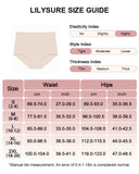 Women No Show High Waist Underwear